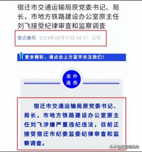 江苏又出大新闻！49岁刘飞被查，3个月前在警示教育活动发表讲话-图3